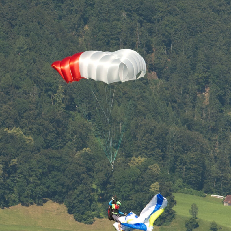 Retterwurf Gleitschirmfliegen